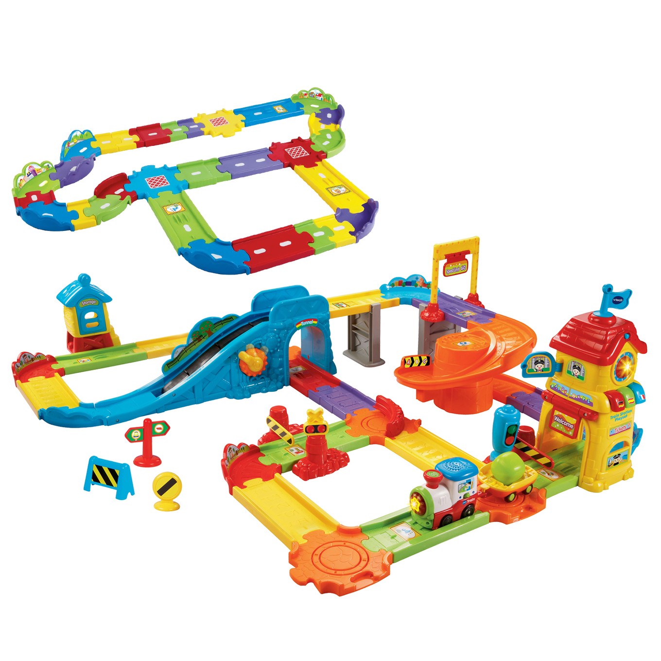 Tchou Tchou Bolides Mon Circuit Train Interactif Vtech